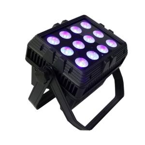 Wholesale Square Size 12pcs rgbwauv 6in1 Battery 2.4G Wireless Control Led Wall Wash Light from china suppliers