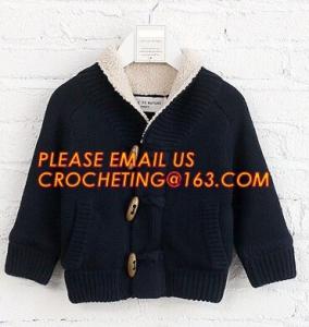 Wholesale Stylish warm korean fur knitted new style, kid coat sweaters, China manufacturer quality new design wool baby sweater de from china suppliers