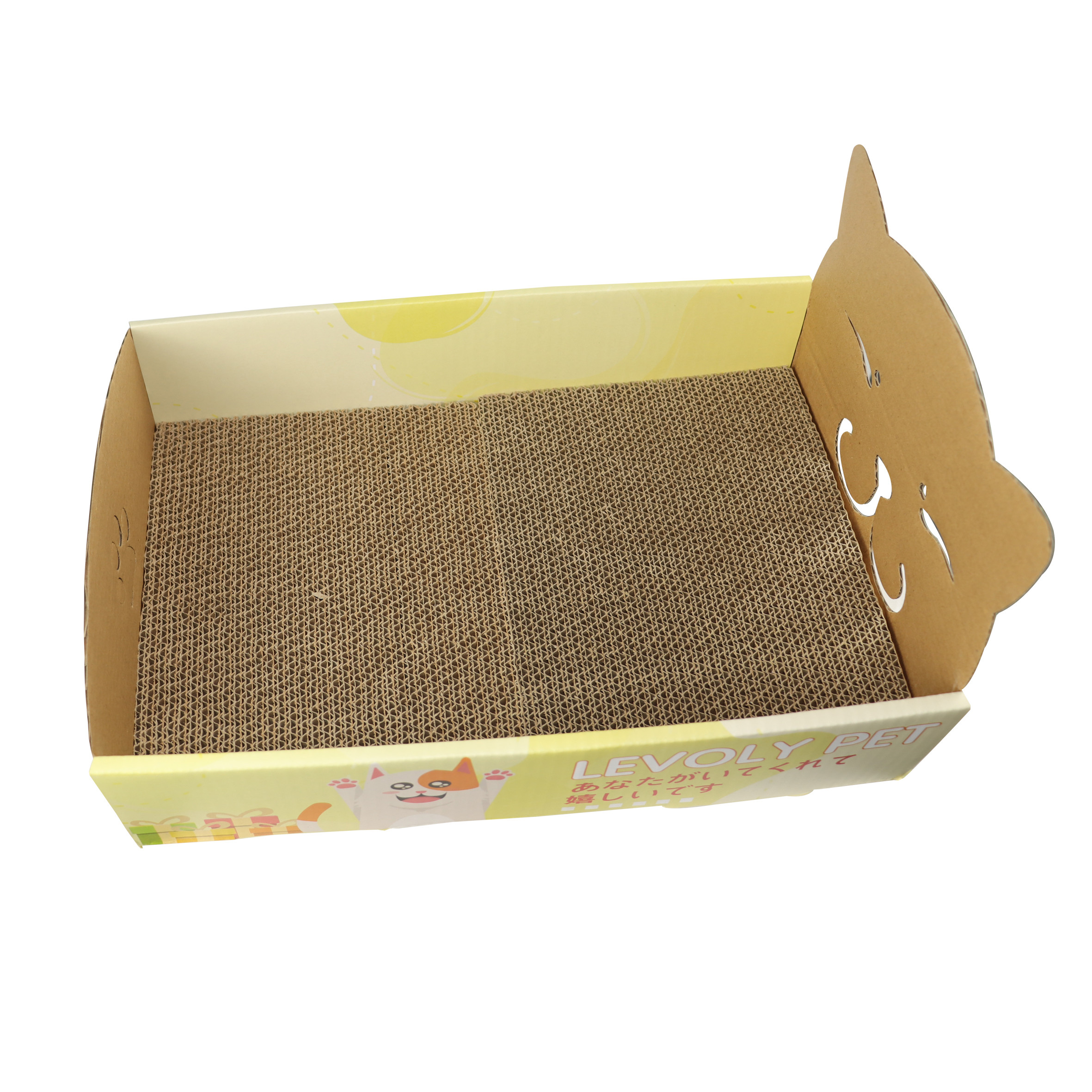 Cat Scratch Box Cardboard Scratching Post House Durable 40x27x20CM