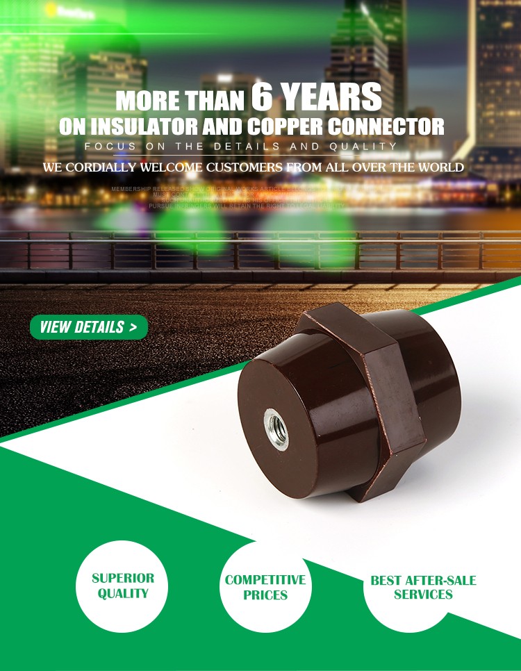 High Quality Cheapest SEP hexagonal Standoff busbar insulators