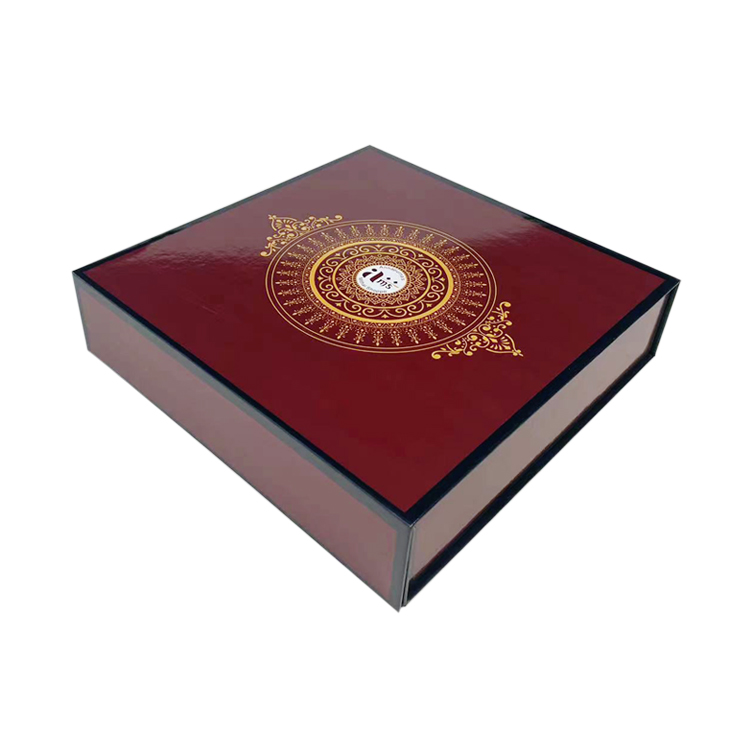 Custom Logo Magnetic Folding Paper Box for Sweet Cookies and Eid Mubarak Chocolate