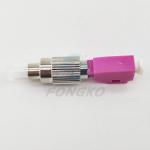 FC Male To LC Female OM4 Fiber Optic Hybrid Adapter Converter