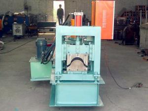 Wholesale Metal Roof Sheet Ridge Cap Roll Forming Machine Elegant Appearance Easy Operation from china suppliers