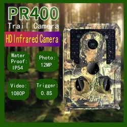 Wholesale PR400 Hunter Trail Camera 1080p Waterproof CMOS 15m Wildview Game Cam from china suppliers