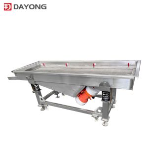 Customized Silica Sand Classifier Machine Sifting Rectangular Linear Vibrating