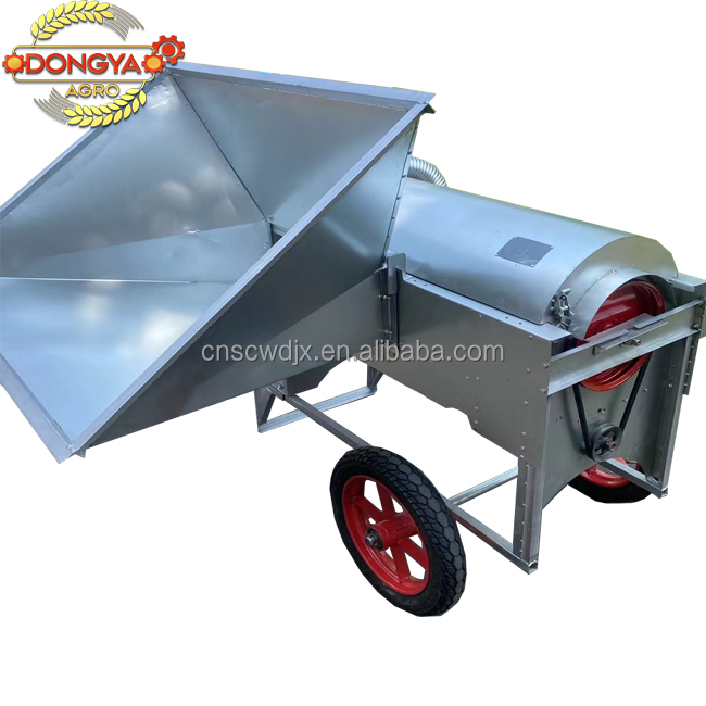 DONGYA 5GT-100 Galvanized Steel Muti-funtion Thresher for Quinoa/paddy/wheat/sorghum/oilrape 1500kg Per Hour