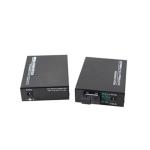 10/100M Bidi RJ45 SC 20Km Fiber Optic Media Converter / Single Mode Fiber