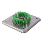 Polishing Fiber Optic Fixtures E2000apc 20 Connector To Patch Cord