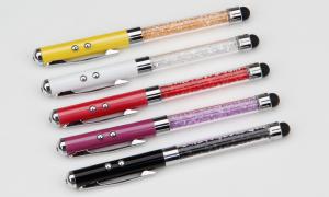 Wholesale fancy metal ball pen,fancy laser pen with touch tip,metal laser pen from china suppliers