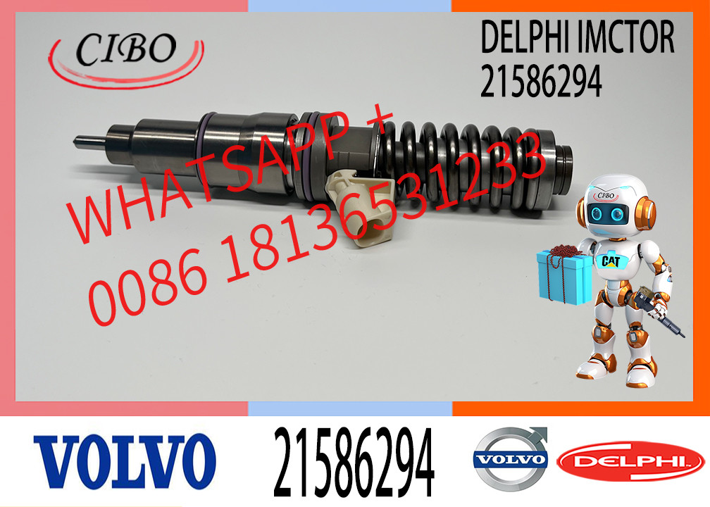 High Quality Excavator Parts BEBE4C10001 Diesel Fuel Injector 3803848 21586294 3801439 For Excavator Injector