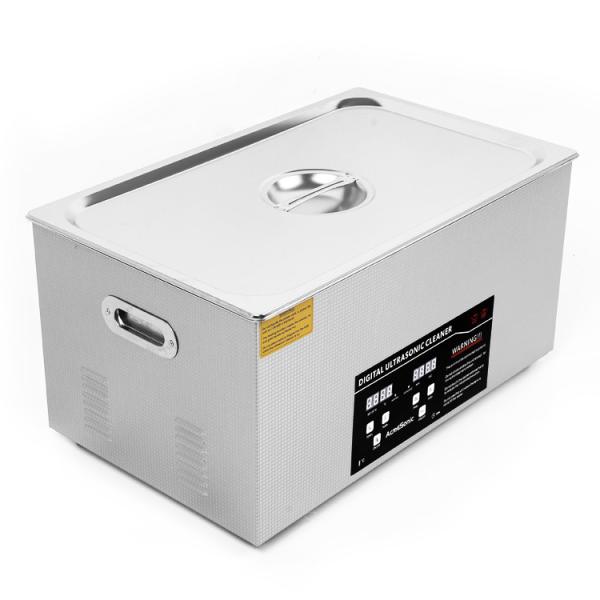 Stainless Steel Ultrasonic Cleaner 500W Heating Power 600W Ultrasonic Power Dual