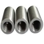 40mm Rebar Steel Coupler Stainless Steel Joint Straight Thread Sleeve