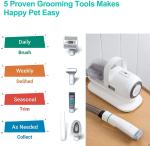 Professional Pet Grooming Vacuum with 5 Tools 110-240V Voltage 2.5kg Product