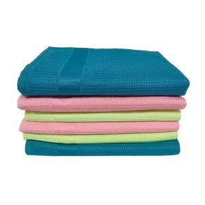 Wholesale KILINE Premium Gift Tea Towel Waffle Hotel Plate Decoration Microfiber Absorbent Kitchen Towel Lint-Free Glass from china suppliers
