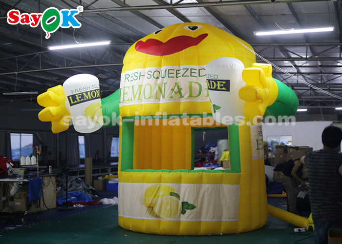 Air Inflatable Tent Stand Outdoor Tent Inflatable Lemonade Booth With Air Blower For Promotion
