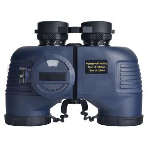 Wholesale Rubber and Aluminum 7x Magnification Marine Telescope for Outdoor Sports With Compass from china suppliers