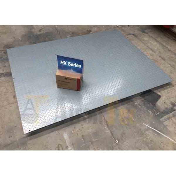 Compact Steel Platform Floor Scale with LED Display Weighing Indicator