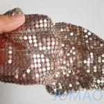 Embellished Metal Sequin Curtains Mesh Drapes Dividers