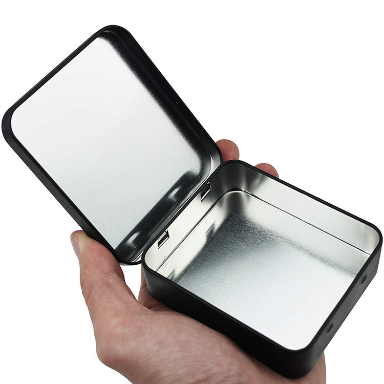 Cool Mint Tins Square Metal Case Cheap Mint Packaging Tin Box CMYK Printing