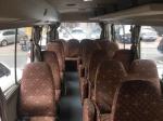 27 Seats Toyota Used Coaster Bus 1HZ Engine Diesel Fuel 2010 Year 6990x2025x2585