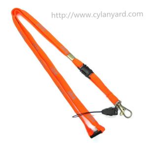 Wholesale Custom wholesale tubular polyester lanyard with ABS detachable buckle, RoHS CE compliant, from china suppliers
