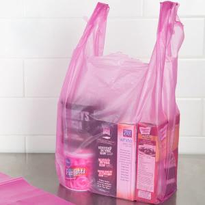 Wholesale Durable T Shirt Plastic Bags , Custom Printed T Shirt Bags HDPE Material​ from china suppliers