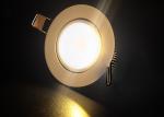 Recessed Dimmable COB LED Downlight / 12W 3000K LED Ceiling Spot Light