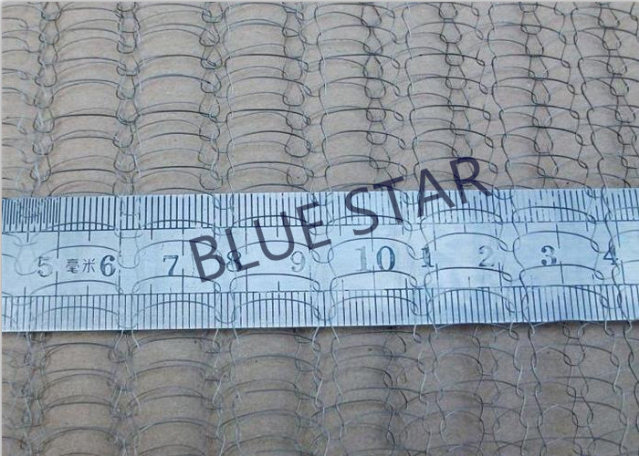 Pure Titanium Filter Knitted Mesh 0.2 / 0.25mm Wire For Sea Water Desalination / Air Filter