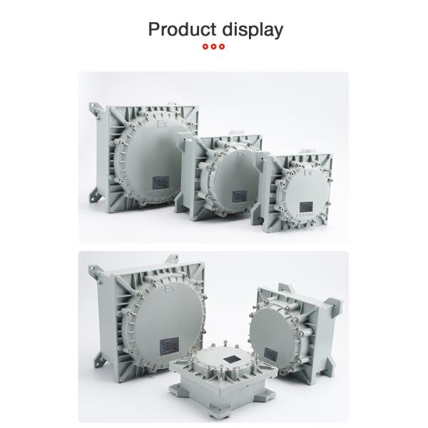 Explosion-proof Junction Box With Isolation Function Aluminum Alloy Fire Protection Wiring Box IIB IIC Customized Factory Wiring Cabinet