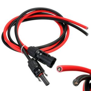 Wholesale 4 Sq Mm Solar Panel Wire , High Heat Resistant Cable Halogen Free from china suppliers