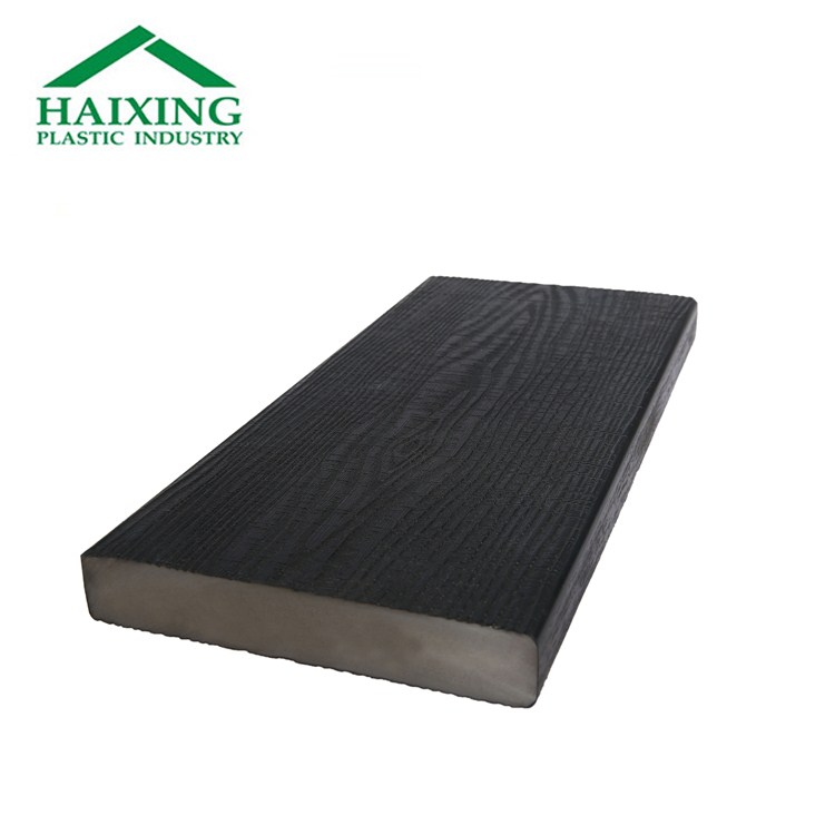 Co-extrusion Balcony Wood Composite Wpc Plastic Decking Floor Stairs For Garden