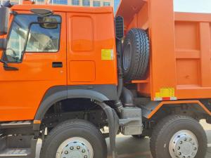 Wholesale 400HP Orange HOWO Tipper Truck RHD 6×4 10 Wheels High Horsepower from china suppliers