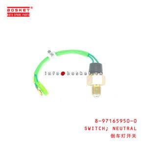 Wholesale 8-97165950-0 Isuzu Body Parts Neutral Switch For NKR 4JB1 8971659500 from china suppliers