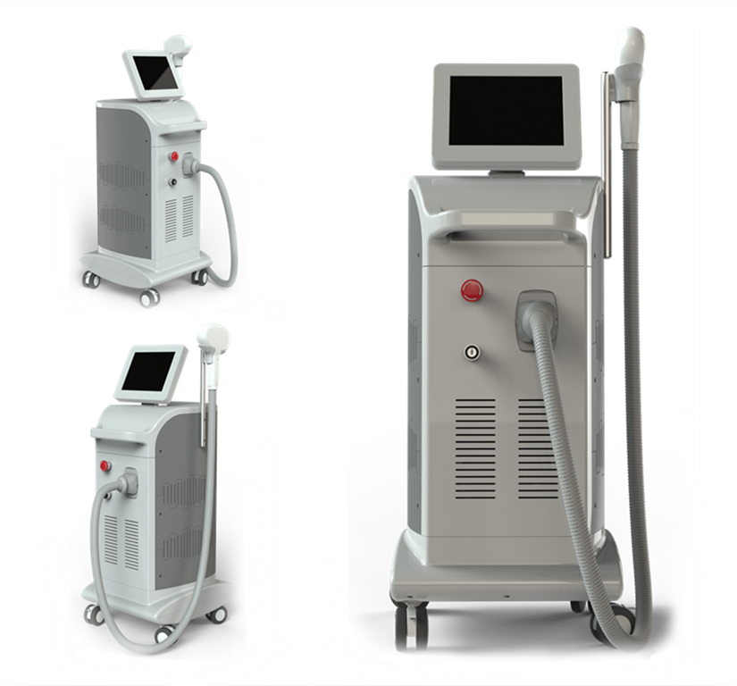 2018 hot sell 600W big energy triple laser hair removal wavelengths diode laser hair removal price