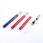 Empty 5ml Eyebrow Growth Eyelash Serum Bottles Gold Red Cosmetic Packing