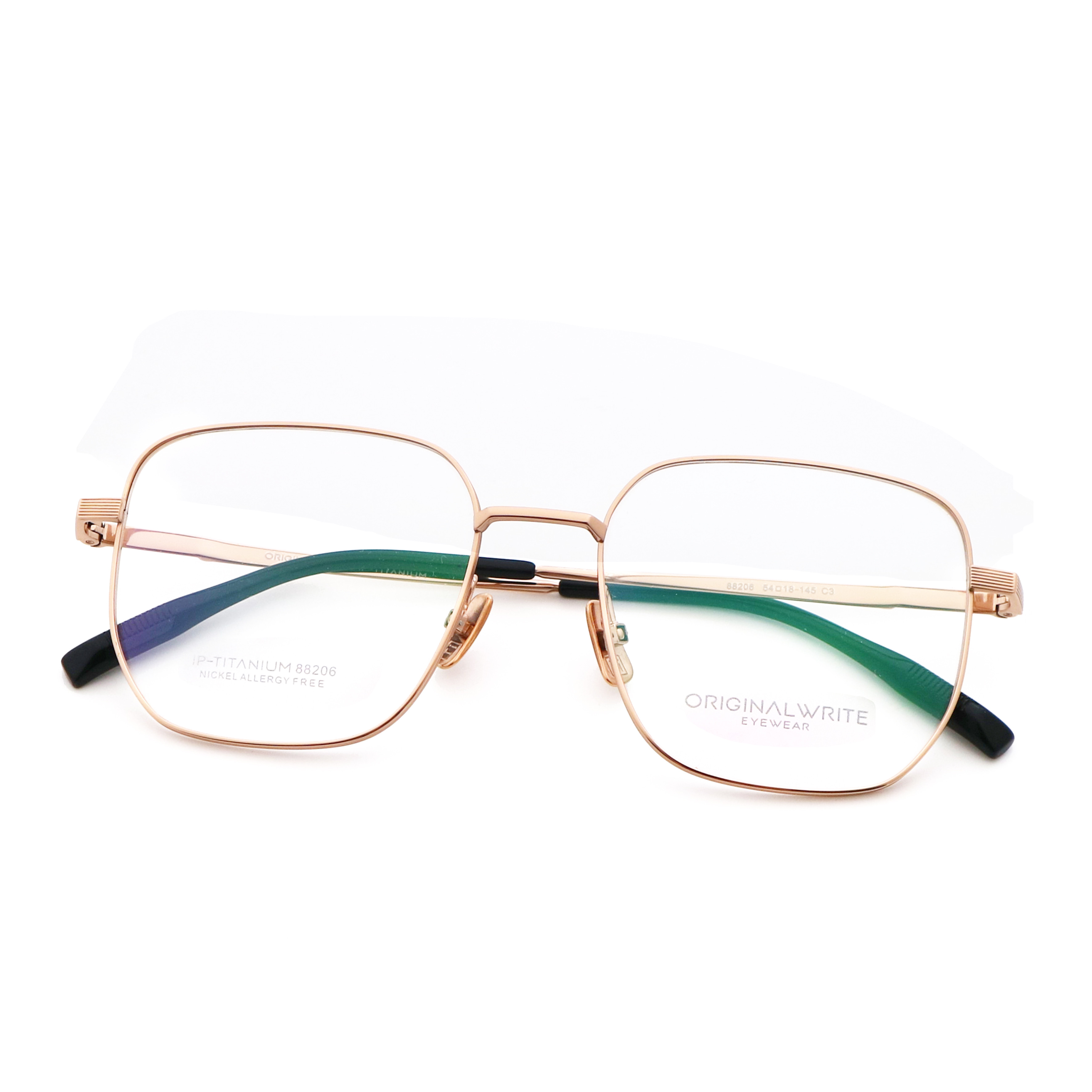Full-Rim High Elasticity Pure Titanium Optical Glasses 88206