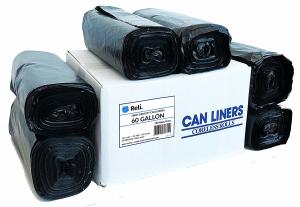 Wholesale High Density Large Black Plastic Rubbish Bags Roll Packed Customized Size from china suppliers
