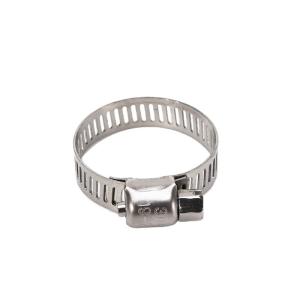 Wholesale Metric DIN Standard American Adjustable Pipe Clamp Worm Gear 201 304 Stainless Steel Hose Clamps for 16-300mm Pipes from china suppliers