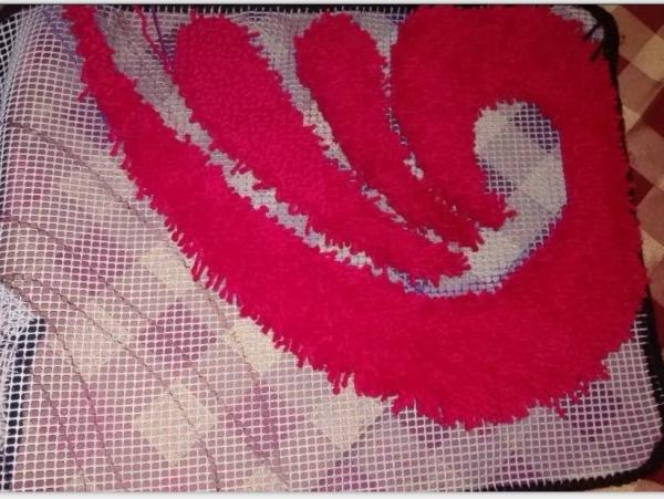 65cm X 180cm PVC Tapestry Mat, Anti Slip Mat, Hand Knitting Carpet Base Mat Anti