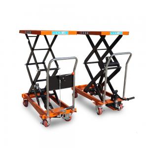 Wholesale KAD 1760lbs Manual  Crank Hydraulic Double Scissor Lift Table from china suppliers
