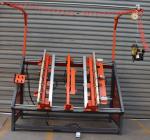 Wood Pallet Nailing Machine, wooden pallet assembly machine,semi-automatic