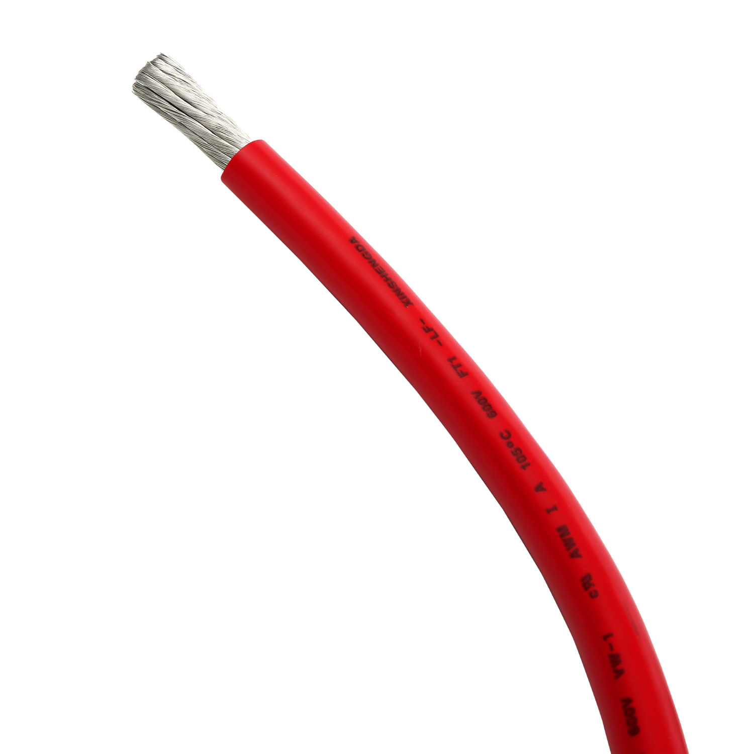 UL VW-1 Rated Copper Flat Wire Cables 300V 105.C Temperature Resistant For Robust Electrical Connections
