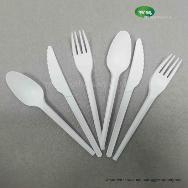 6" Cpla Biodegradable Heavyweight Cutlery Sets - Disposable Cutlery - Compostabl