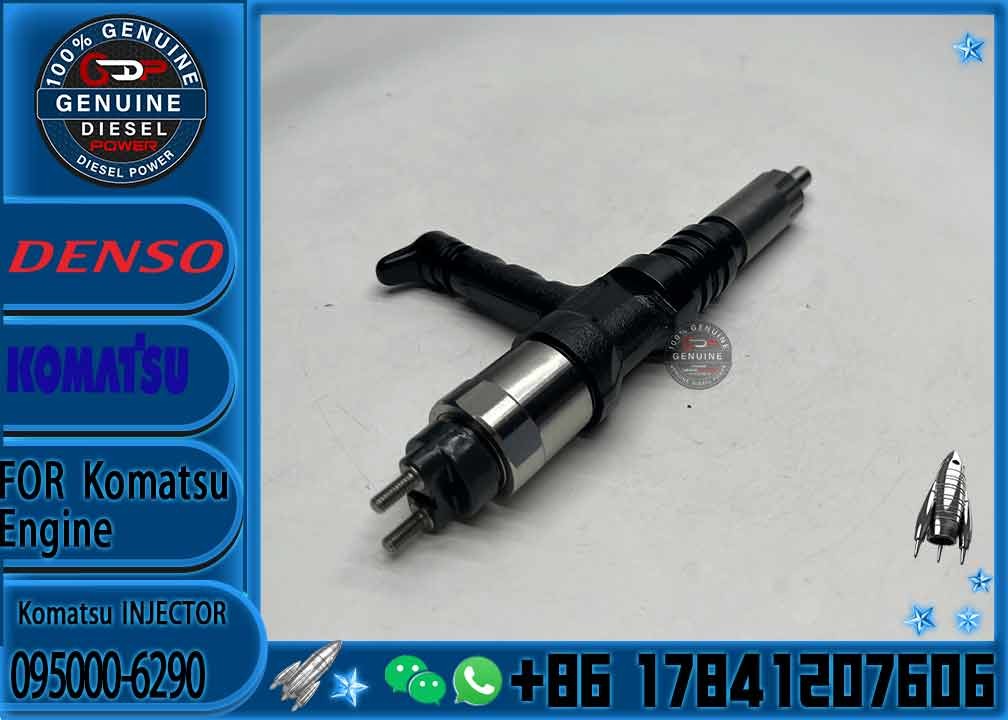 High Quality Diesel Fuel Injector Assembly 095000-6290 For Komatsu 6245-11-3100