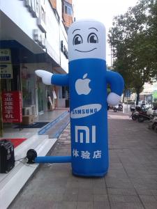 Wholesale commerical inflatable promotion cylinder air dancer cartoon model for sale from china suppliers