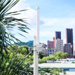 High Gain Communication Antenna 4G Wifi Outdoor FRP Fiberglass Antenna 2400