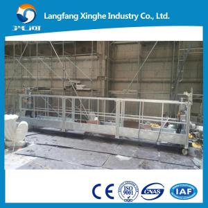 Wholesale Counter weight suspended scaffolding , aerial access platform , zlp630/zlp800 construction lifting gondola from china suppliers