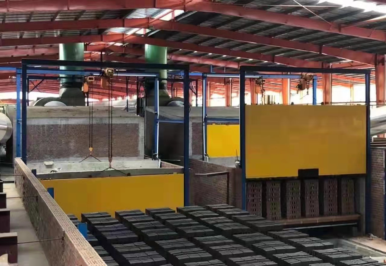 Precision Control Tunnel Kiln Masonry Mud Brick Kiln Energy Efficiency