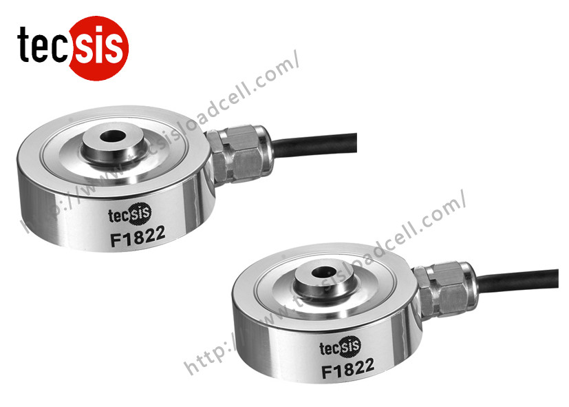 High Capacity Thru Hole Compression Load Cell Small With Simple Structure