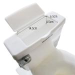 White Baby Potty Seat Chair with Custom Logo for Childrens Toilet Training EN71